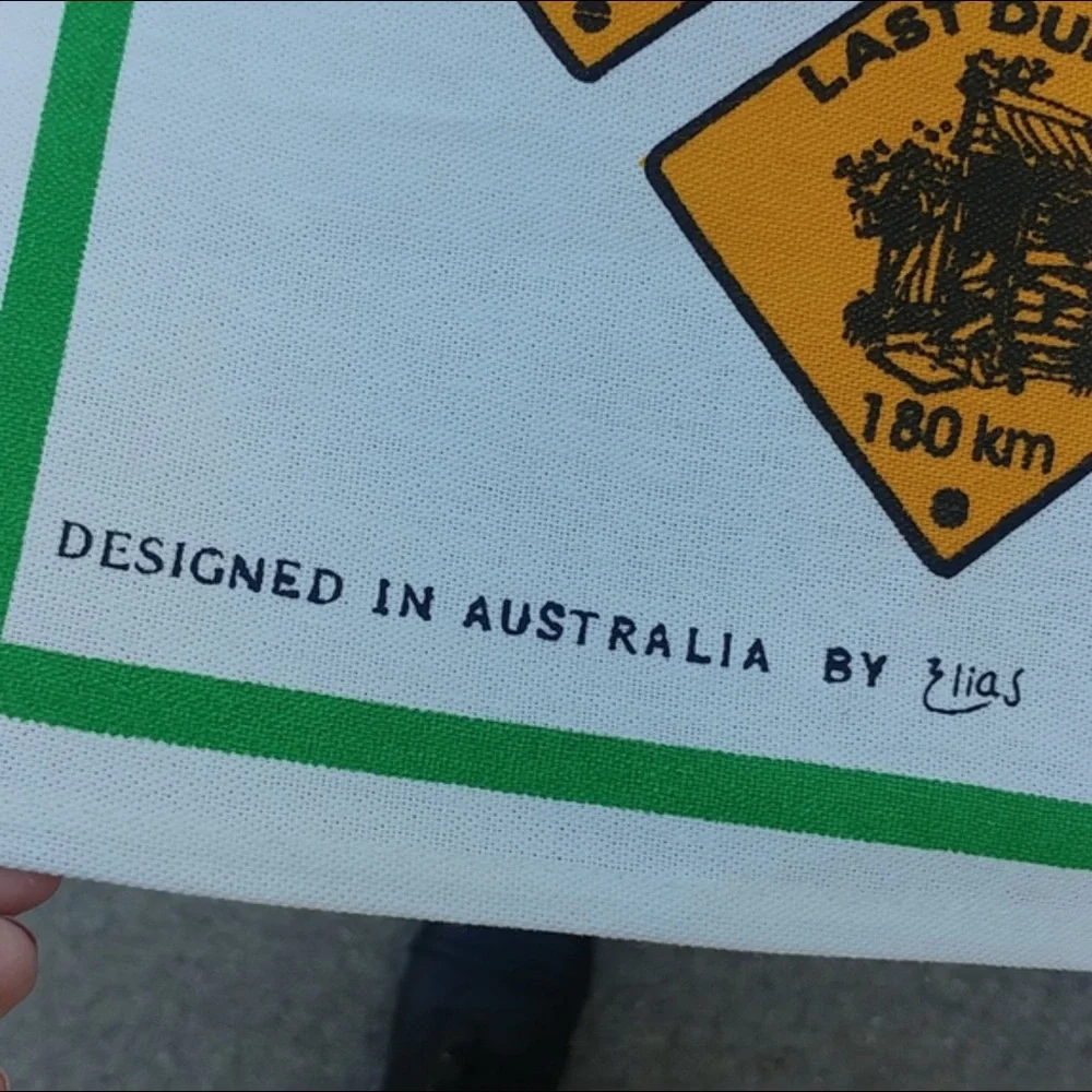 Australia Road Signs Wall Tapestry
